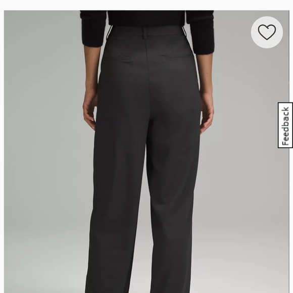 New Lululemon Wide-Leg Trouser Pants - Picture 3 of 8